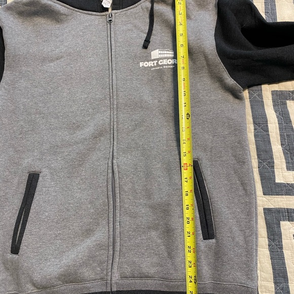 Fort George Brewing Astoria Oregon 3-Way Zip Hoodie Men’s Large NWOT - Picture 6 of 7